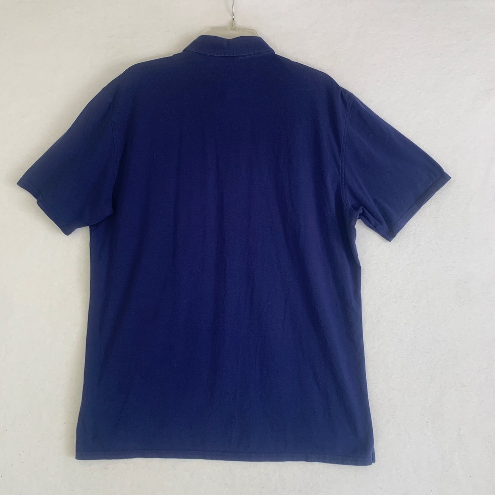 Holderness & Bourne Golf Polo Shirt Mens Large Navy Blue The Scott Tailored Fit - Picture 4 of 9